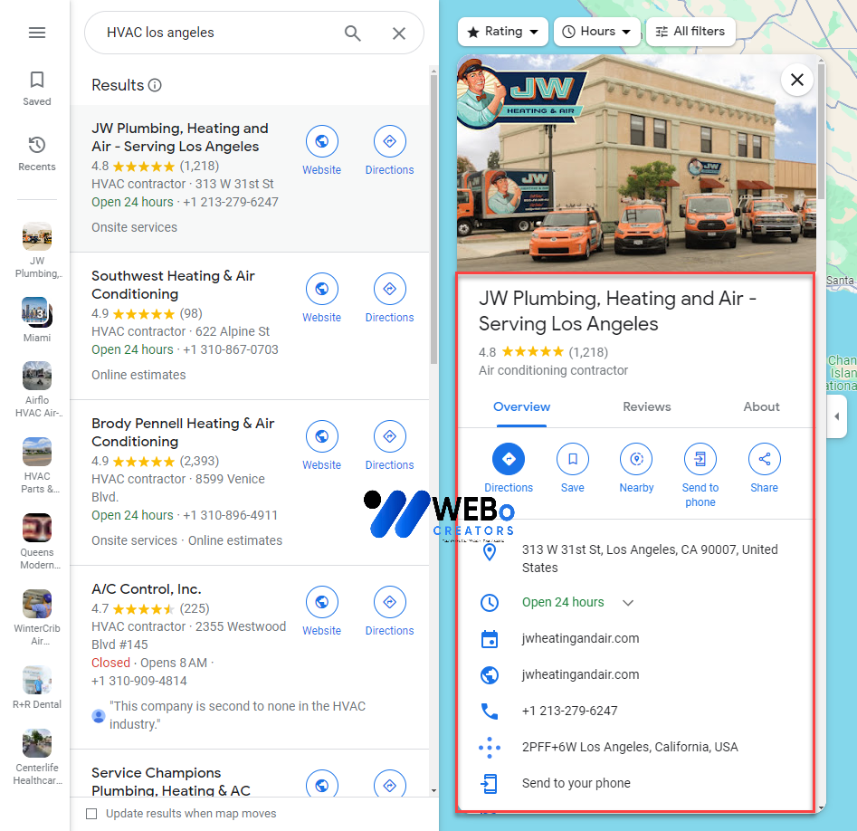 Setup a verified google my business listing for business gmb profile creation in Chicago